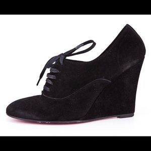 Christian Louboutin Wedge Booties
